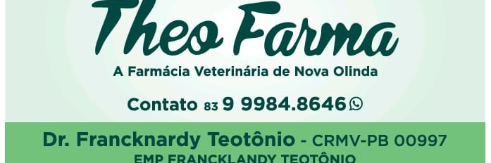THEO FARMA  A FARMÁCIA VETERINÁRIA DE NOVA OLINDA PB